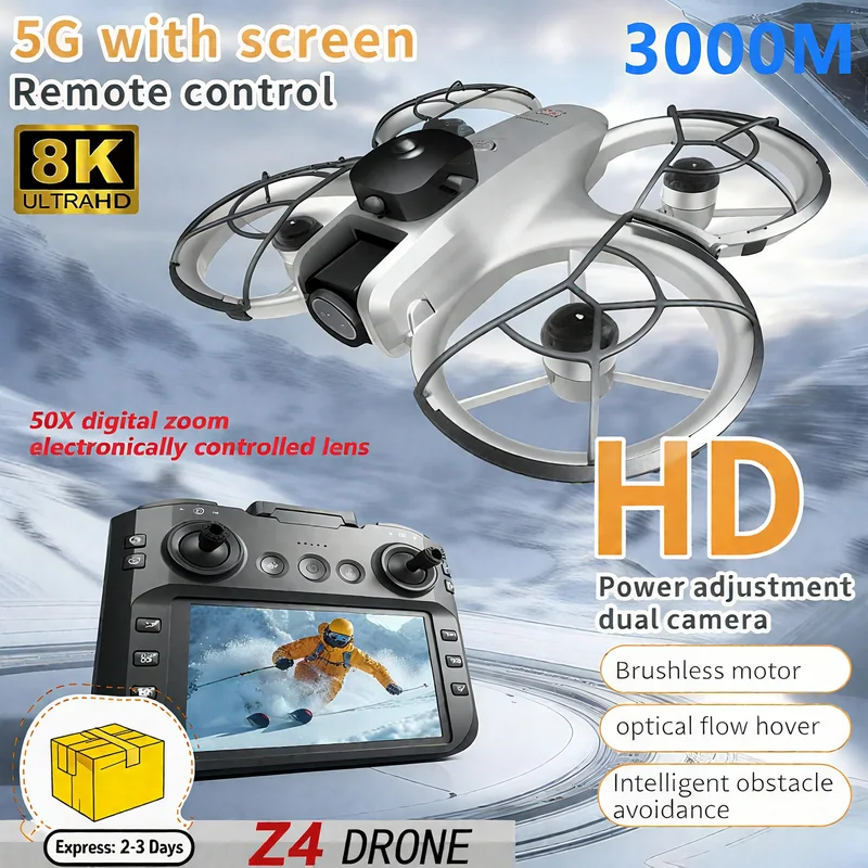 Drone Photogrammetry - Nieuwe MINI Z4 Drone 4K Professionele