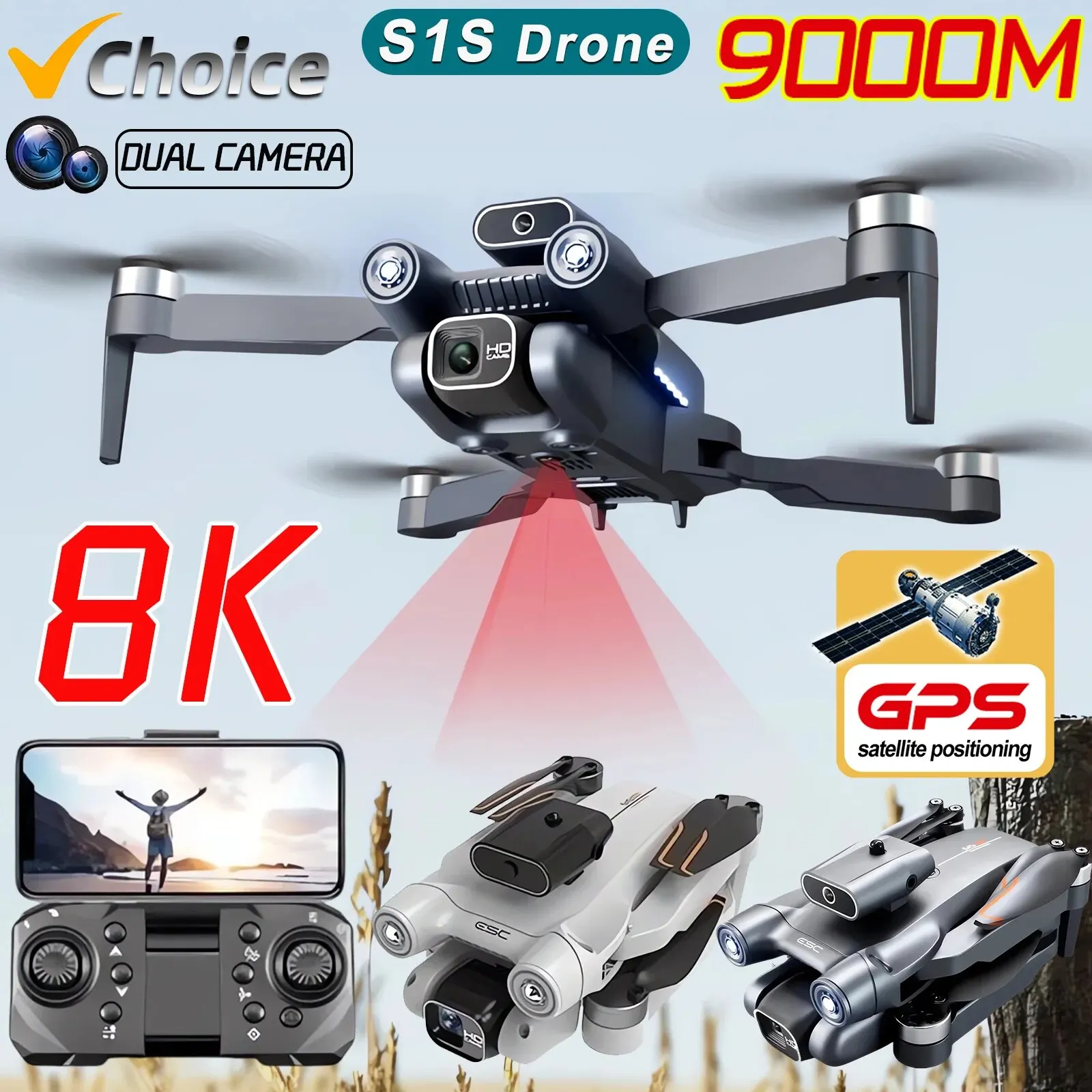 Drone Photogrammetry - Nieuwe S 1S 5G Gps Drone