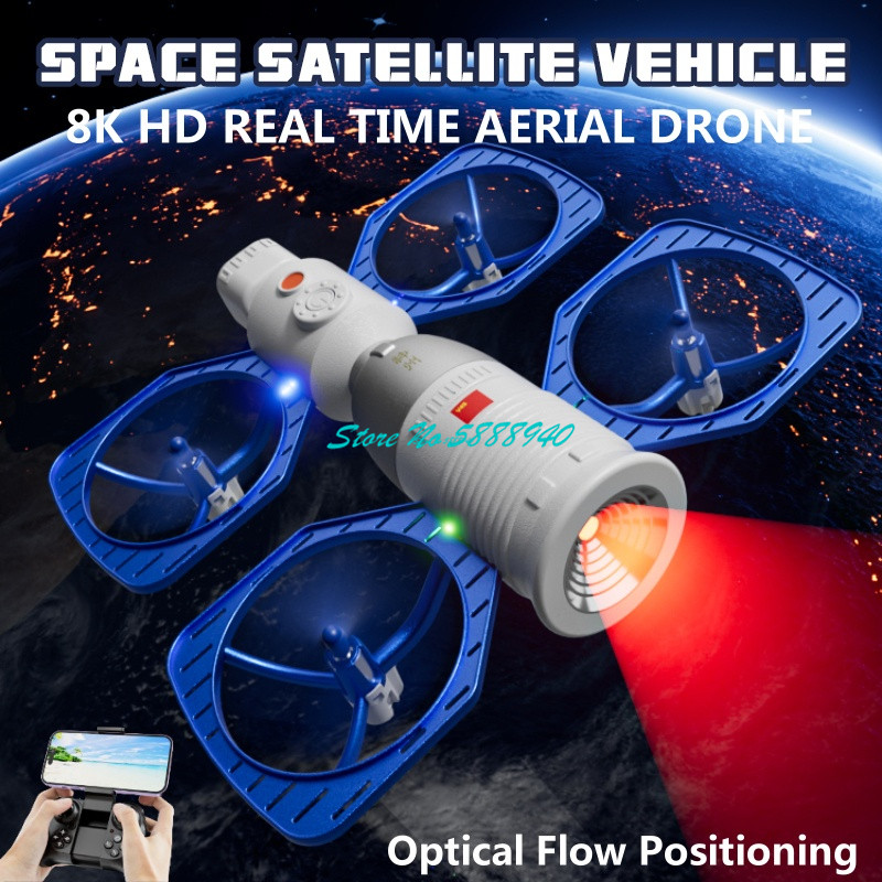 Drone 3D Modeling - 8K Dubbele Camera 3D Stunt Tumbling