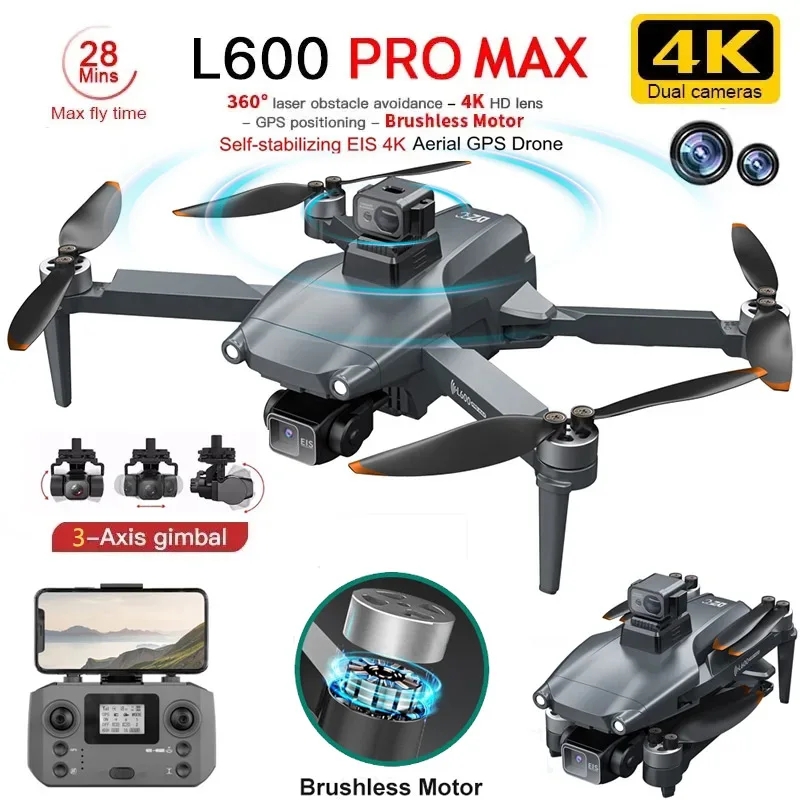 Drone Photogrammetry - L600 PRO MAX GPS Drone Professionele
