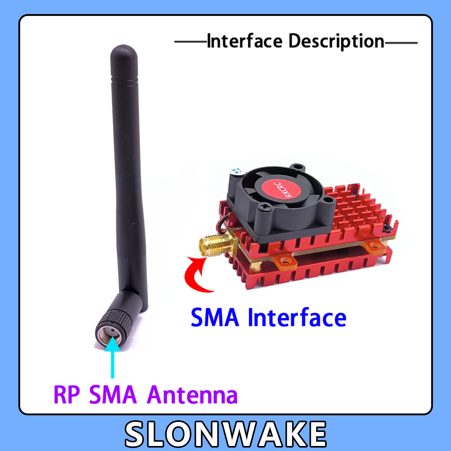 SLONWAKE 5.8G 2W VTX FPV 1800T - Drone Aerial Photography recensie en prijs