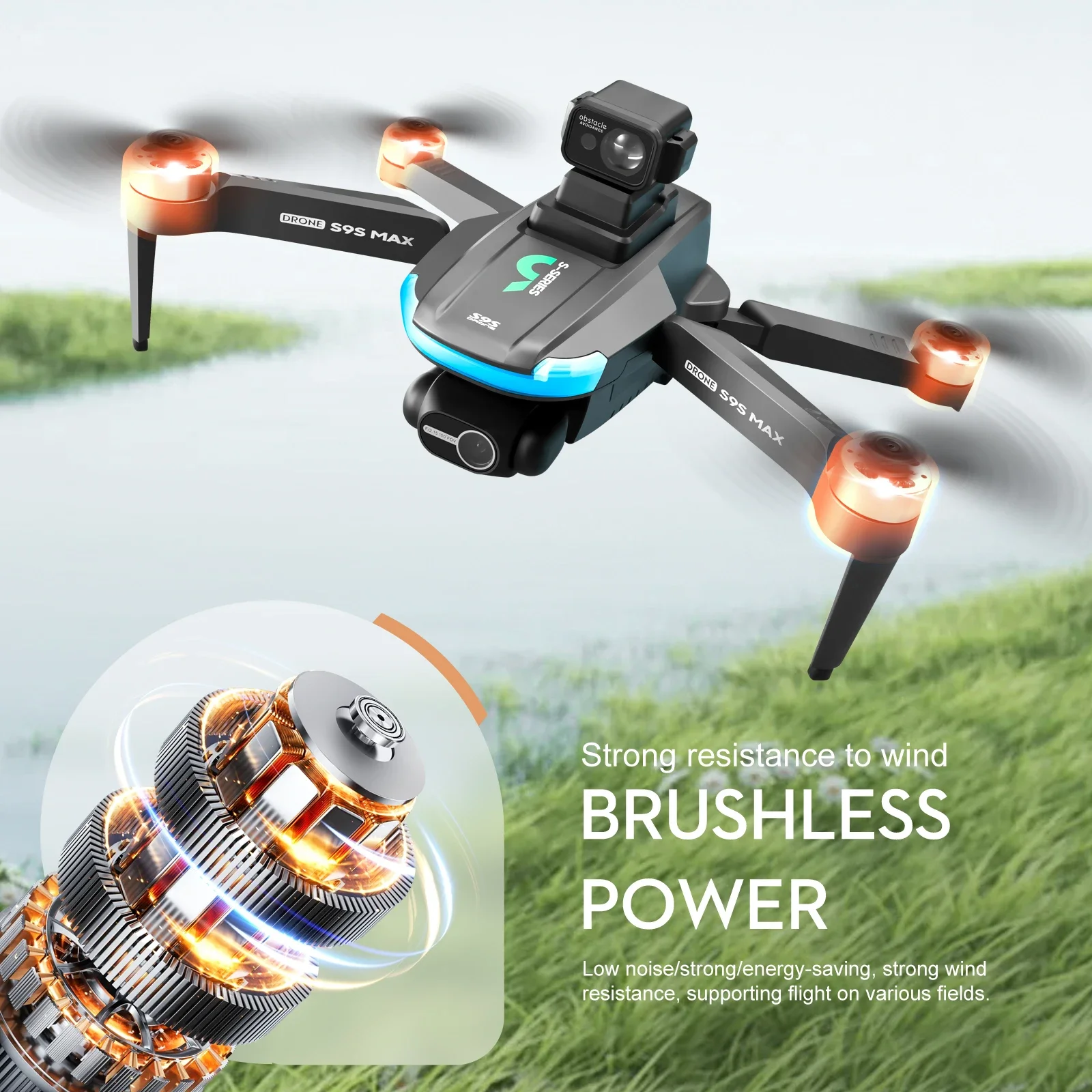 NIEUWE S9S MAX MINI Drone 4K 2 - Drone Aerial Photography recensie en prijs