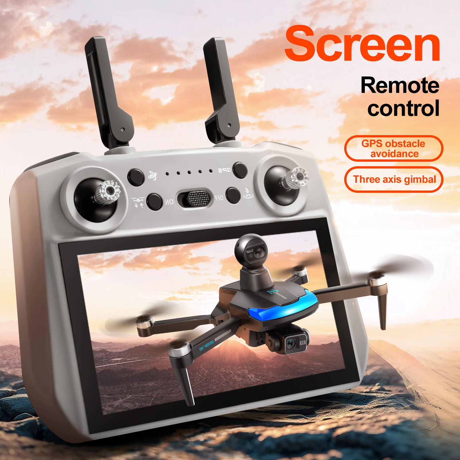 S185 Professionele Drone 2.7K  - Drone Photogrammetry recensie en prijs