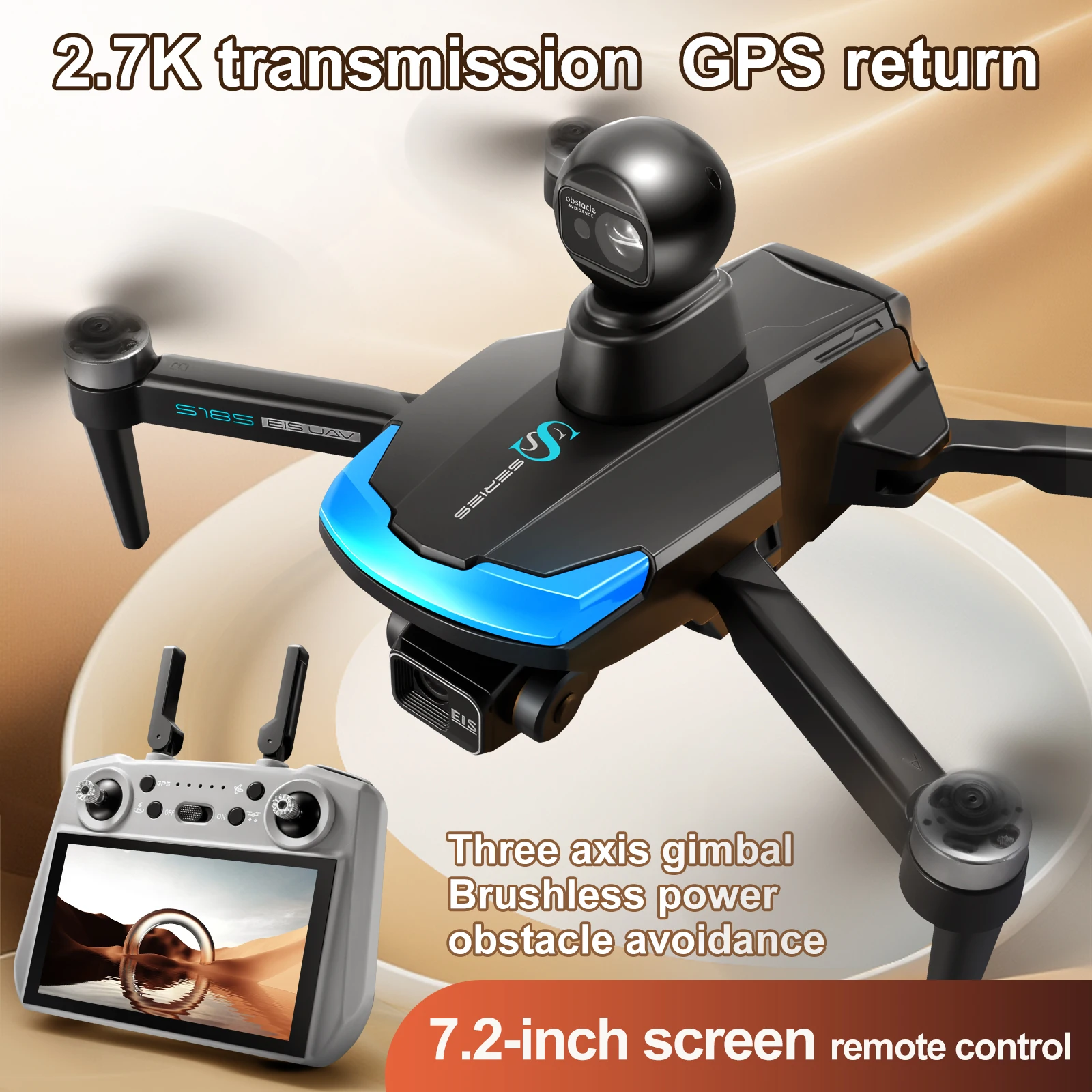S185 Professionele Drone 2.7K  - Drone Photogrammetry recensie en prijs
