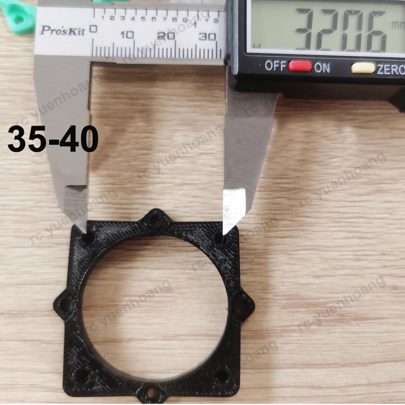 4 STUKS 3D Gedrukt 4028 Koelve - Drone 3D Modeling recensie en prijs