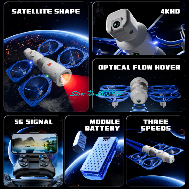 8K Dubbele Camera 3D Stunt Tum - Drone 3D Modeling recensie en prijs